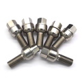 M12 M14 Titanium Lug para carro de corrida